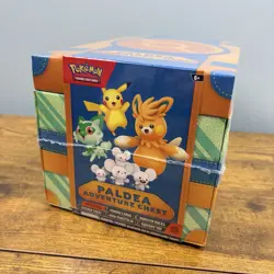 Pokemon Paldea Adventure Chest Factory Sealed Box With Promos - Image 5