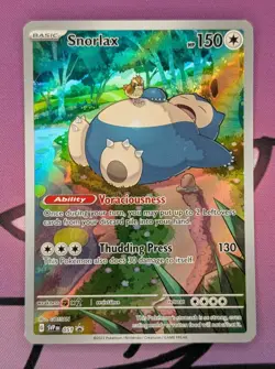 Snorlax 051 Sv: Scarlet & Violet 151 Promo Cards Holo Pokemon TCG - Image 1