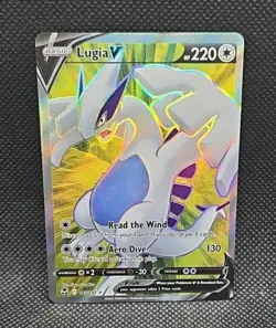 Pokemon TCG - Lugia V 185/195 Silver Tempest - Ultra Rare Full Art Holo - NM - Image 1