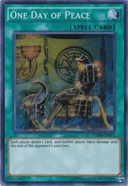Yugioh! LP One Day of Peace - OP04-EN012 - Super Rare - Unlimited Edition Lightl - Image 1