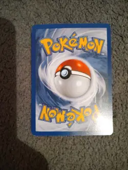 1999 Pokemon TCG Fossil EN Hitmonlee 7/62 Rare Unlimited Regular Ken Sugimori MP - Image 2