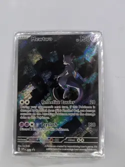 Pokemon Mewtwo TCG Scarlet & Violet 151 UPC Promo Holo Rare SVP052 Sealed - Image 1