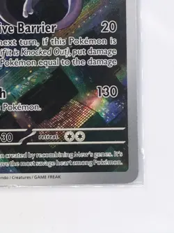 Pokemon Mewtwo TCG Scarlet & Violet 151 UPC Promo Holo Rare SVP052 Sealed - Image 3