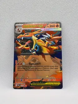 Pokemon Mega Charizard Y EX MEP 030 Black Star Promo Mega Evolution - Image 1