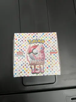 Pokemon 151 Japanese Booster Box Factory Sealed - Image 1