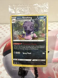 Pokemon TCG - Sealed - Galarian Slowking, Obstagoon, Dragapult - Knock Out Pack - Image 1