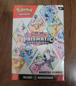 Pokemon TCG Scarlet & Violet Prismatic Evolutions Booster Bundle Box Sealed New - Image 1