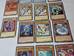 Yu-Gi-Oh TCG Lot Of 14 All 1st Editions Vintage Cards 1996 Dark Magician Dragons - Image 4