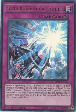 Yugioh Super Soldier Shield MP16-EN157 Ultra Rare NM - Image 1