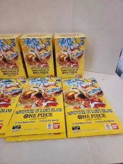 Adventure On Kamis Island One Piece Double Pack Lot Of 4 + 6 Sleeved Blisters - Image 4