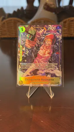 Donquixote Rosinante OP12-108 One Piece Illustration Box 6 Promo Alt Art - Image 1