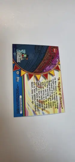 Pokemon Topps OR12 A Shipful of Shivers Rainbow Foil TV Animation Series 3 Card - Image 4