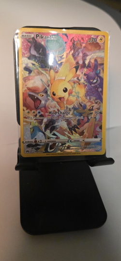 Pokemon Pikachu Crown Zenith Secret Rare Full Art Holo Card 160/159 English - Image 1
