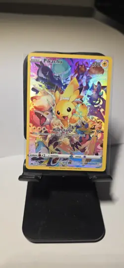 Pokemon Pikachu Crown Zenith Secret Rare Full Art Holo Card 160/159 English - Image 2