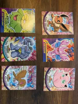 Pokemon #133 Eevee Topps Series 3 - 2000 Light Play MP. Plus Other Cards! - Image 1