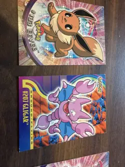 Pokemon #133 Eevee Topps Series 3 - 2000 Light Play MP. Plus Other Cards! - Image 2
