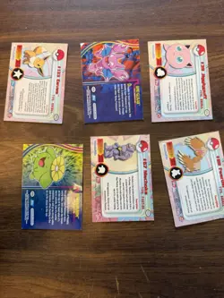 Pokemon #133 Eevee Topps Series 3 - 2000 Light Play MP. Plus Other Cards! - Image 5