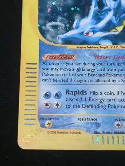 Kingdra H14 Holo Aquapolis 2002 Pokemon Card - NM - Image 5