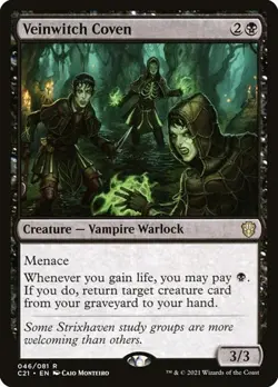 Veinwitch Coven C21 NM MTG - Image 1