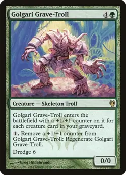 Golgari Grave-Troll Duel Decks DDJ NM MTG - Image 1