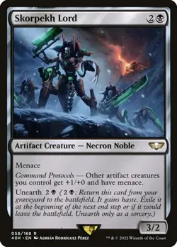 Skorpekh Lord 40K NM MTG - Image 1