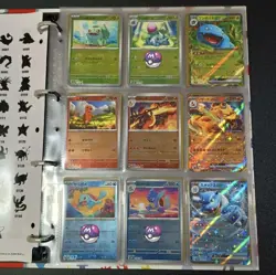 Pokemon Card 151 Master Ball Mirror and Monster Ball Mirror AR SR SAR Lot SV2a - Image 1