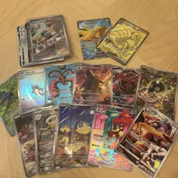 Pokemon Card Lot 200 SR AR EX RRR RR SAR Including Holo Cards SV Series - Image 1