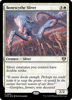Bonescythe Sliver CM NM MTG - Image 1
