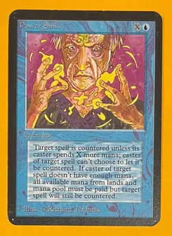 MTG POWER SINK Alpha (OldManMTG 013-008) - Image 1