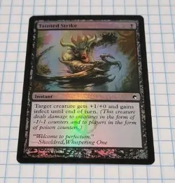 Tainted Strike - Scars of Mirrodin SOM Foil - MTG - Image 1