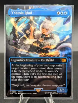 Y'shtola Rhul Borderless Final Fantasy FIN Magic The Gathering MTG IN HAND MINT - Image 1