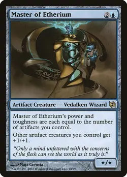 Master of Etherium 1x MtG Duel Decks: Elspeth vs. Tezzeret SP/NM - Image 1