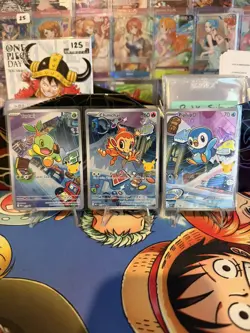 Pokemon TCG First Partner Illustration Collection Series 1 Gen 4 Sinnoh Starters - Image 1