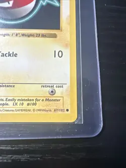 Voltorb 67/102 Base Set Shadowless WOTC Vintage Pokemon - Image 5