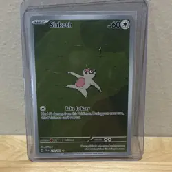 Pokemon Slakoth 212/191 SV8 Surging Sparks Illustration Rare Holo 60 HP - Image 1