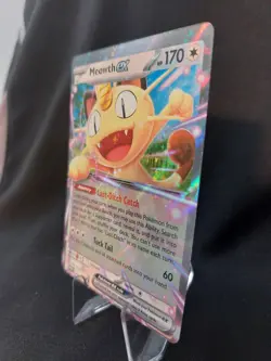 Meowth ex 062/088 OFF CENTER Perfect Order Holo Pokemon TCG - NM - Image 4