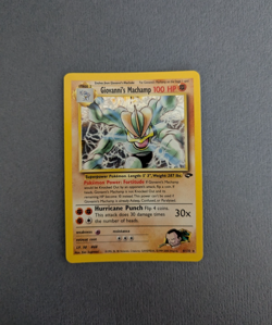 Pokemon TCG 2000 Giovanni's Machamp 6/132 Gym Challenge Holo Rare - Image 1