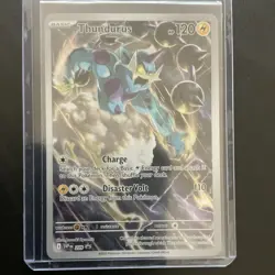 Thundurus 209 Promo Holo Basic Pokemon TCG SV Scarlet Violet 120 HP 110 Power - Image 1