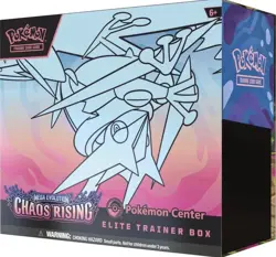 Pokemon Center Chaos Rising Elite Trainer Box ETB CONFIRMED PRESALE SHIPS 5/22 - Image 1