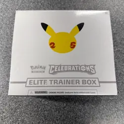 2021 Pokemon Celebrations Elite Trainer Box 25th Anniversary ETB NEW SEALED - Image 1