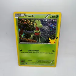 Treecko 003/025 Promo McDonald's 25th Anniversary Promos Pokemon Holo MP - Image 1