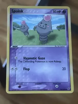 Spoink 76/107 Pokemon - EX Deoxys LP - Image 1