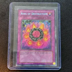 Yugioh Ring of Destruction Secret Rare RP02-EN066 2025 Retro Pack 2 - Image 1