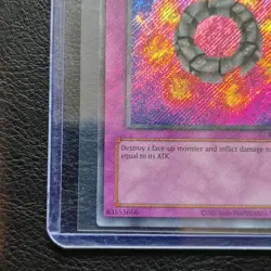 Yugioh Ring of Destruction Secret Rare RP02-EN066 2025 Retro Pack 2 - Image 4