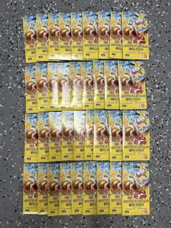 Lot of 36 One Piece OP15 EB04 Adventure On Kami’s Island Sleeved Booster Packs - Image 1