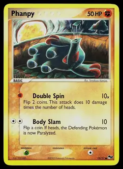 Pokemon Card - Phanpy POP Series 2 15/17 Common - Image 1