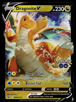 Pokemon Card - Dragonite V Sword & Shield SWSH235 Holo Promo - Image 1