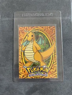 Dragonite #149 E12 of 12 Topps Blue Logo Pokemon Card 1999 - Image 1