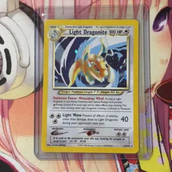 Pokemon Light Dragonite Neo Destiny Holo Rare 14/105 Holo Card - Image 1