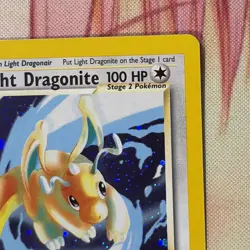 Pokemon Light Dragonite Neo Destiny Holo Rare 14/105 Holo Card - Image 5